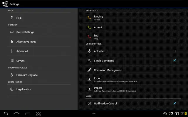 Remote for MPC android App screenshot 1